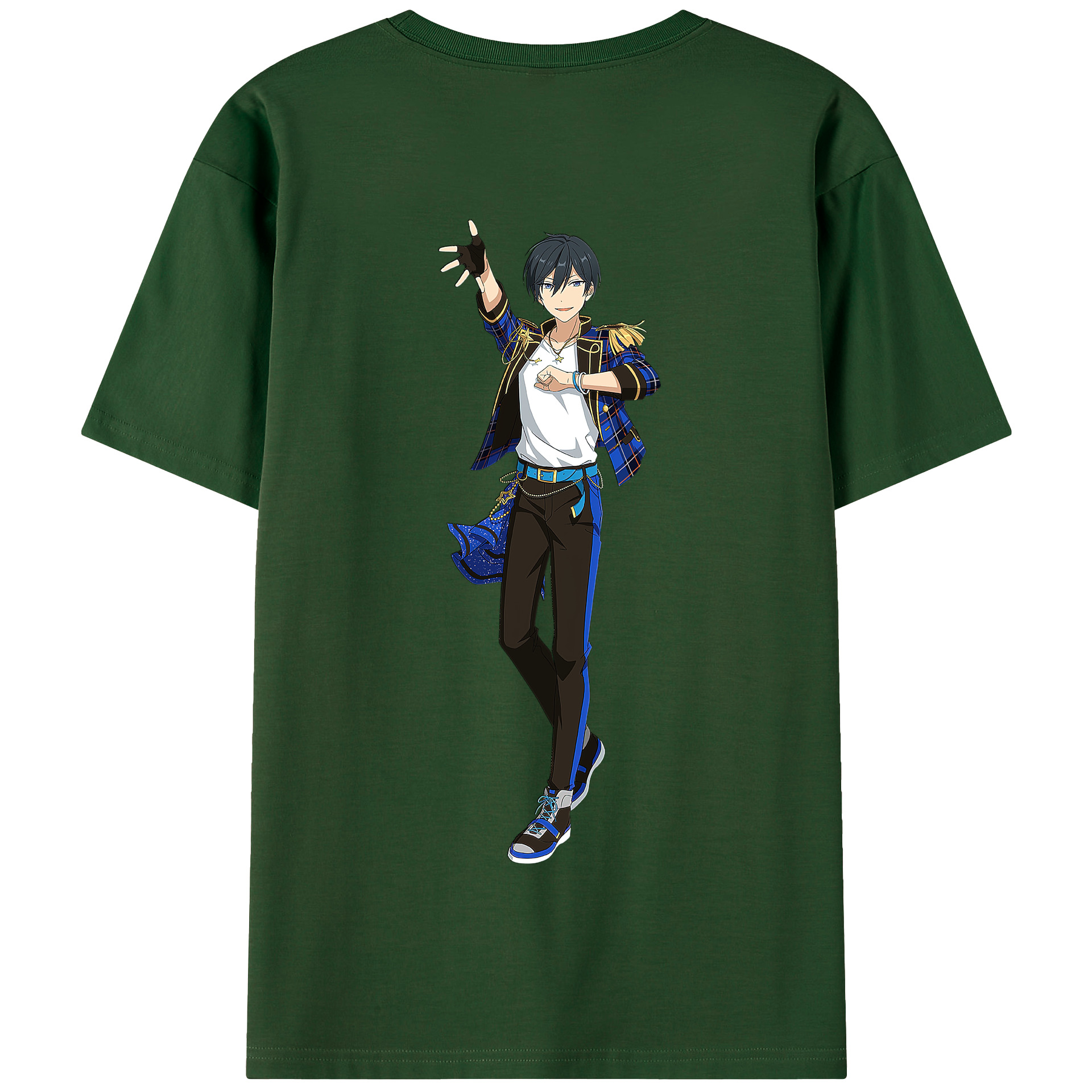 （画像用） あんさんぶるスターズ! Ensemble Stars 綿100％半袖Tシャツ（背面プリント）